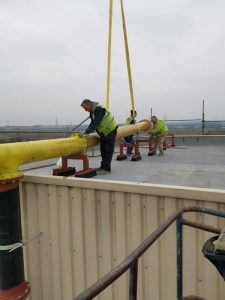 Installation of pipework 6